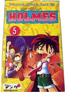 Secret Agent Holmes | Band 5 | Sammler Manga | Die verfluchte Klassenfahrt und andere Fälle