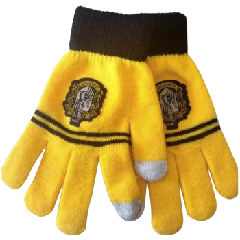 Hufflepuff Handschuhe ☛ Harry Potter Touchscreen Handschuhe