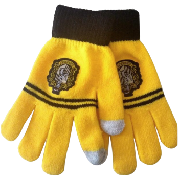 Hufflepuff Handschuhe Harry Potter Touchscreen Handschuhe