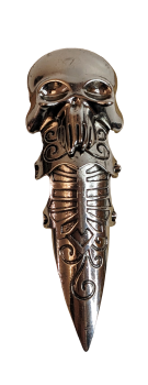 Gliederring Punisher Hydra Totenkopf Punk Gothic Ring Antik Silber