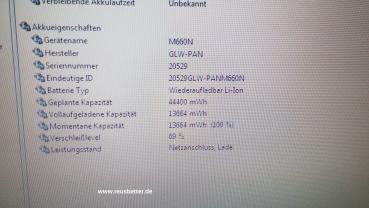 Hyrican M665S Notebook 15,4" Intel Celeron 1,6 GHz 60GB gebraucht