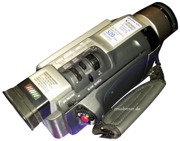 JVC Digital Video Camera GR-DVL450 | 300x Zoom | 2,5 "Farb-LCD-Display