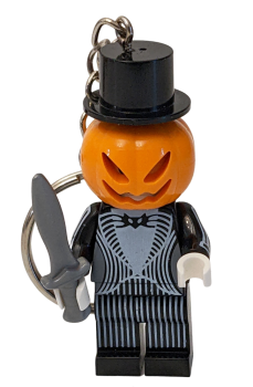 Jack Pumpkin Schlüsselanhänger LOZ Bausteine Set Halloween DIY Geschenk