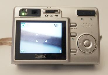 Jenoptik JD 5.2 Power Zoom Digital Camera 5.0 Mega Pixels Silber