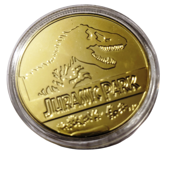 Jurassic Park Gedenkmünze T-Rex Metall Sammlermünze