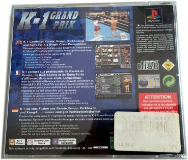 K1 GRAND PRIX - Sony PlayStation 1 Spiel