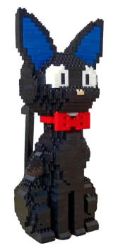 Jiji Nano Blocks Katze Bausatz Kikis kleiner Lieferservice 1300 Teile
