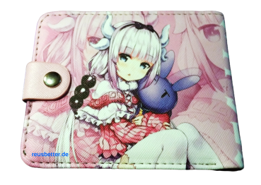 Kobayashi-san Chi no Maid Dragon Geldbörse  | Kanna Kamui Motiv Kawaii | PVC