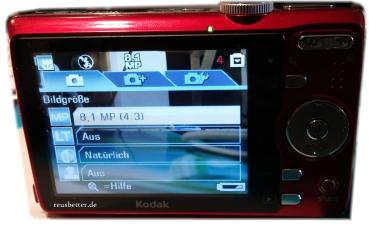 Kodak Easyshare M863 Digital Kamera | 8.2 MP