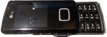 LG CHOCOLATE KG800 SLIDER Handy 2 Zoll  SIMLOCK Frei