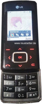 LG CHOCOLATE KG800 SLIDER Handy 2 Zoll  SIMLOCK Frei