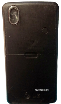 LG KP500 Smartphone | 3.0 Zoll | 3.0 MP | schwarz | Full-Touchscreen Handy | Simlock Frei