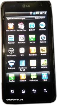 LG P990 OPTIMUS Speed Smartphone |  8GB | 4 Zoll | Android Smartphone | Simlock Frei