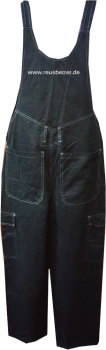Kinderjeans Latzhose für Jungs von VEYs 777  Schwarz