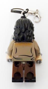 LOKI TVA LOZ Schlüsselanhänger Set mit Waffen Lego Motiv Handy Anhänger