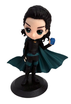 Loki mit Tesserak Ψ Model Sammelfigur  Ψ mit Verpackung Ψ 16 cm