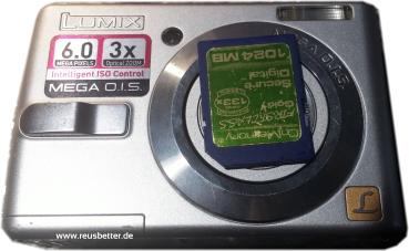 Panasonic Lumix DMC-LS60 | 6,0 MP | Digitalkamera | Silber