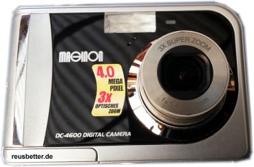 Maginon DC4600 Digitalkamera - 4 MP - PictBridge-Funktion