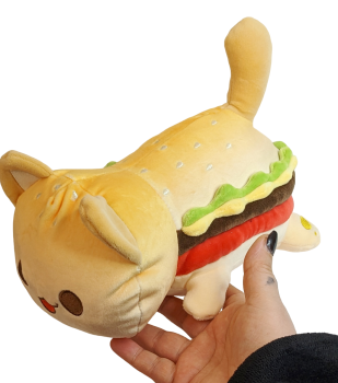 Meemeow Aphmau Plüsch Hamburger Katzen Kissen - 29cm
