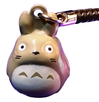 Mein Nachbar Totoro Glöckchen Metall Anhänger Studio Ghibli