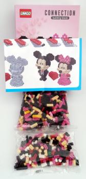Micky und Minni Maus Liebespaar Walt Disney Motiv Bulding Blocks - Linkgo Set
