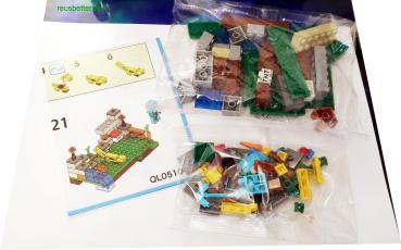 Minecraft Motiv Steve Bausteine Serie | kombinierbar