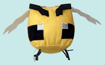 Pixelblock Bee Plushie Minecraft Game Plüsch Biene