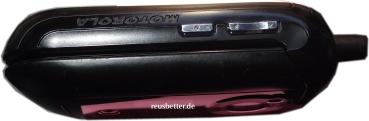 Motorola V1050 Klapphandy - Schwarz| 1.3 MP | 2,2 Zoll | UMTS | Simlock Frei