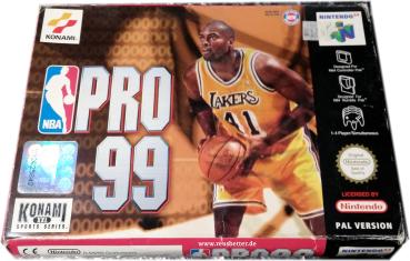 NBA Pro 99 | Nintendo 64 Videospiel | Game mit OVP