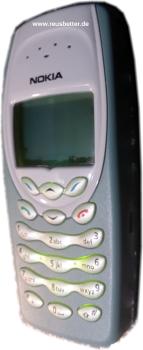 NOKIA 3410 Handy | Klassisch/Candy-Bar | Grün | NHM-2NX  | RETRO Handy | ohne Vertrag