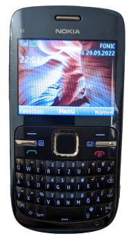 NOKIA C3-00 Bar Handy schiefergrau ❖ QWERTY ❖ 2.0 MP 2.4 Zoll ❖ Mobiltelefon