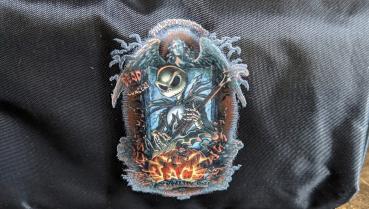 Nightmare Before Christmas  Motiv Jack Feuer - Make-up Kosmetiktasche für die Handtasche