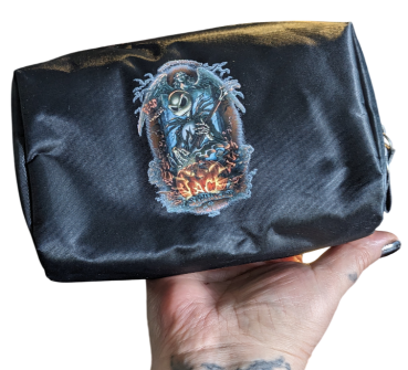 Nightmare Before Christmas  Motiv Jack Feuer - Make-up Kosmetiktasche für die Handtasche