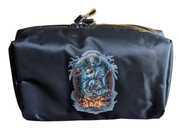 Nightmare Before Christmas  Motiv Jack Feuer - Make-up Kosmetiktasche für die Handtasche