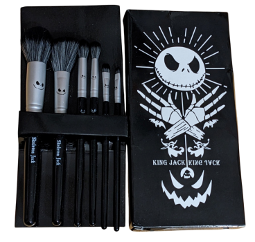 Nightmare Before Christmas Jack Skellington Kosmetikpinsel Set 6 teilig