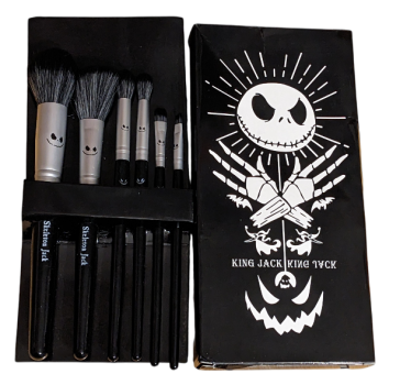 Nightmare Before Christmas Jack Skellington Kosmetikpinsel Set 6 teilig