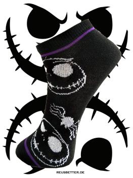 Nightmare Before Christmas Jack Skellington Sneaker Socken