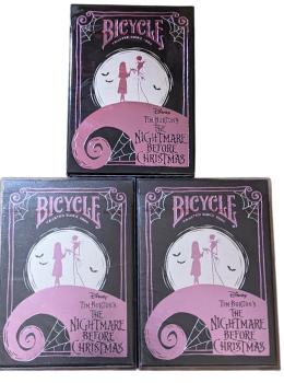 Bicycle Spielkarten Nightmare Before Christmas - Tim Burton Skat | Poker Karten