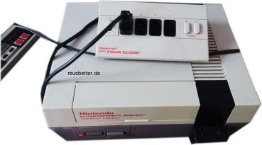Nintendo Entertainment System NES Original | und Nintendo NES FOUR SCORE | 2 Kontroller