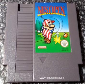 Nintendo NES Spiel - Open Tournament Golf