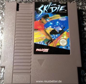 Ski or Die Nintendo NES Spiel Nintendo Entertainment System