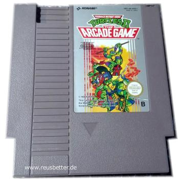 Turtles 2 - Teenage Mutant Hero ❖ Nintendo NES Spiel ❖ Nintendo Entertainment System