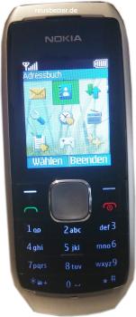 Nokia 1800 Handy | Silber Gray Schwarz | Ohne Simlock | Einsteiger Handy 1.8 Zoll | Radio