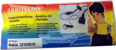 Nokia 3210-8210 Headset ☛ Kopfhörer ☛ Sportsline by Hama