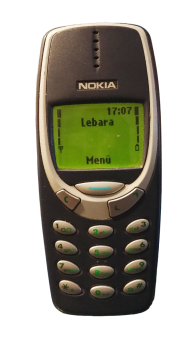 Nokia 3310 Retro Handy | Dunkelblau | Klassisch/Candy-Bar | DualBand | Simlock Frei