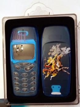 Nokia 3310 Handy Cover Amazone blau transparent