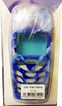 Nokia 3350AL Handy  ☛ Full Cover Motiv Frost - Eis ☛ Mobilfunkzubehör
