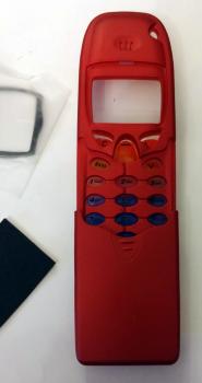 Nokia 5110 Slider Handy Cover ☛ Titanio Rosso ☛ Handy Hülle