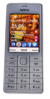 Preview: Nokia 515 Mobiltelefon Weiß 5 MP Ohne Simlock