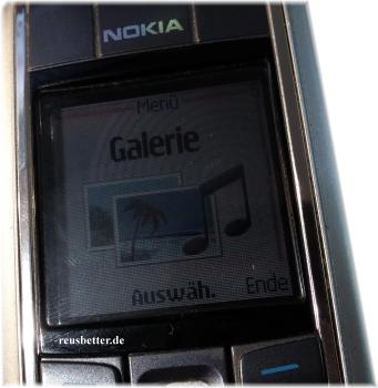 NOKIA 6020 Handy | 1.5 Zoll | GRAU | KAMERA | MP3 | Simlock Frei